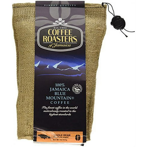 Jamaica Blue Mountain Coffee Whole Beans (16oz)