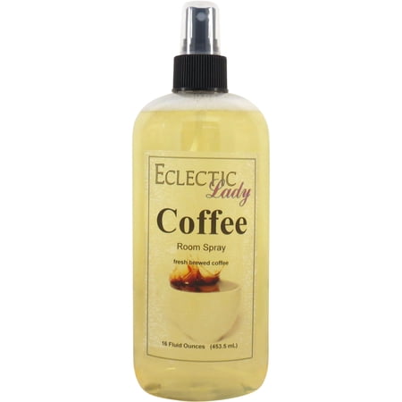 Coffee Room Spray by Eclectic Lady, 16 Ounces, Fragrant Aromatic Room Mist For Home, Room, Office