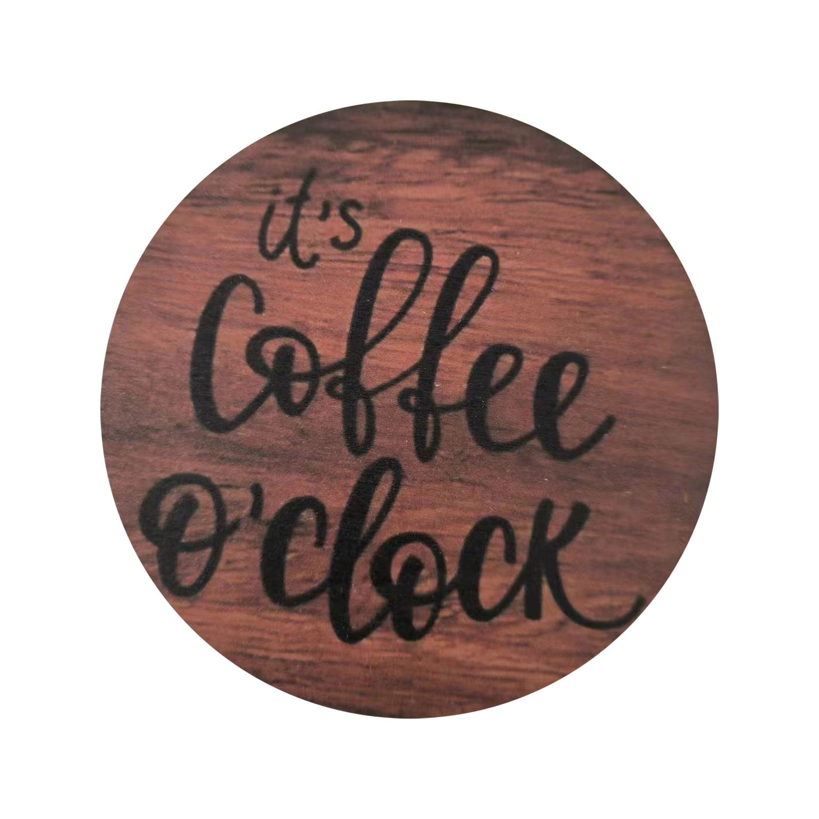 Coffee Round Wooden Art Kit DIY Art With Small Table Set Indoor round