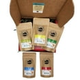 Coffee Samples 5 Pack Coffee Gift Set Las Americas. Gourmet Organic Medium Roast whole Bean