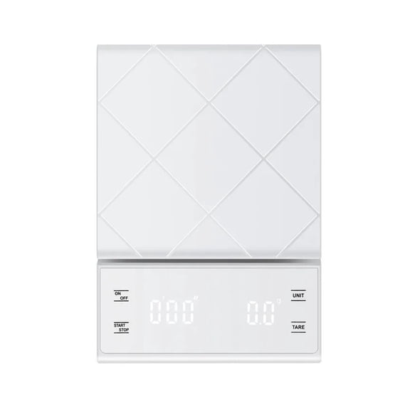 Coffee Scale, Timer Function, Digital Display, Maximum Weighing 3kg, Accuracy 0.1g Food Kitchen Scale Gram Weight Small Balance ,Simple Operation