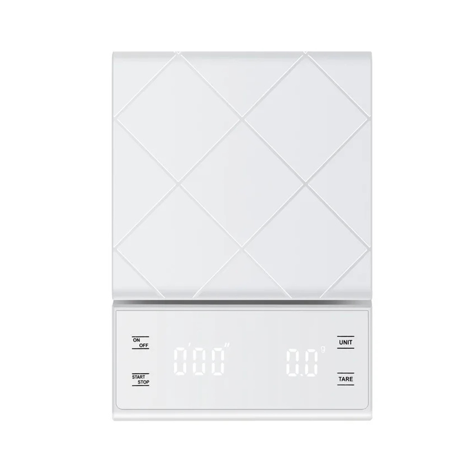 Coffee Scale, Timer Function, Digital Display, Maximum Weighing 3kg, Accuracy 0.1g Food Kitchen Scale Gram Weight Small Balance