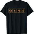 thumbnail image 1 of Coffee Science Element T-Shirt - Periodic Table Of Coffee Black X-Large, 1 of 4