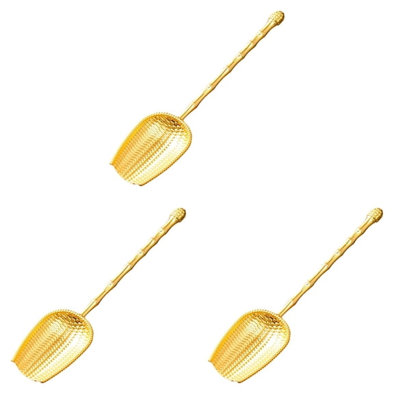Coffee Scoop Metal Retro Tea Scoop For Loose Tea Vintage Measuring Spoons Kitchen Decor, Set of 3