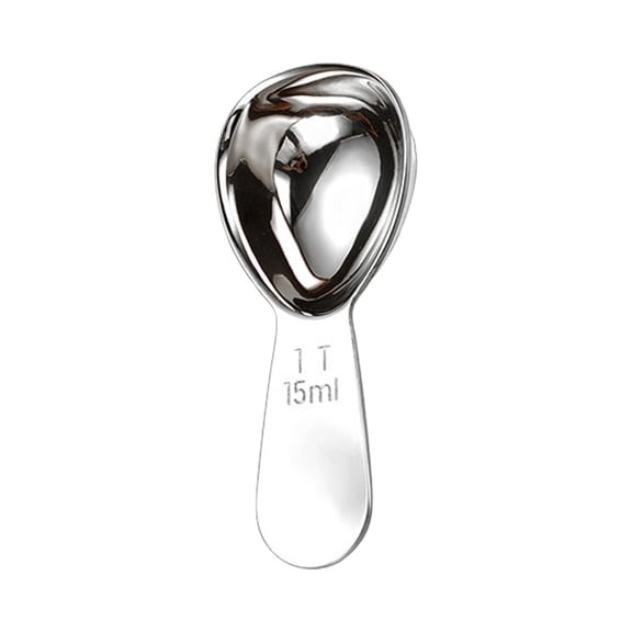 Coffee Scoop Tablespoon Scoop Measuring Spoon,Stainless Steel Small 1 Tbsp Coffee Spoons Measure Protein Powder Suger Bean,Short Handle Fits Into Canisters,Coffee Measuring Spoon For Ground Coffee