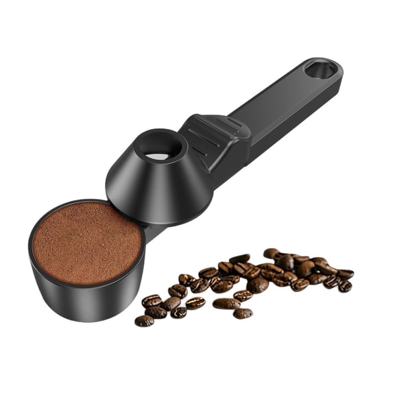 Coffee Scoop with Built-In Funnel 2 Tablespoon - Measuring Spoon for K-Cups