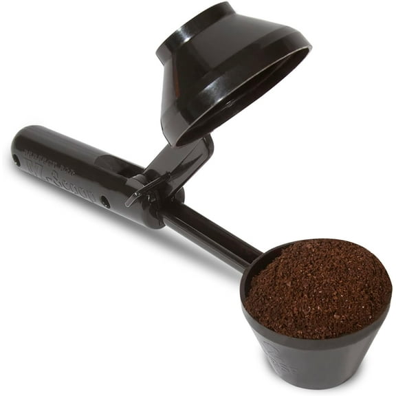Coffee Scooper & Funnel,2Tbsp Capacity For Reusable K Cup Refillable Pods Black