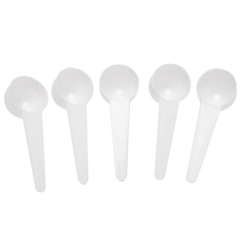 5 IN 1 Measuring Spoons Plastic Teaspoon Measure Spoon Cups Gram Scoop  Kitchen