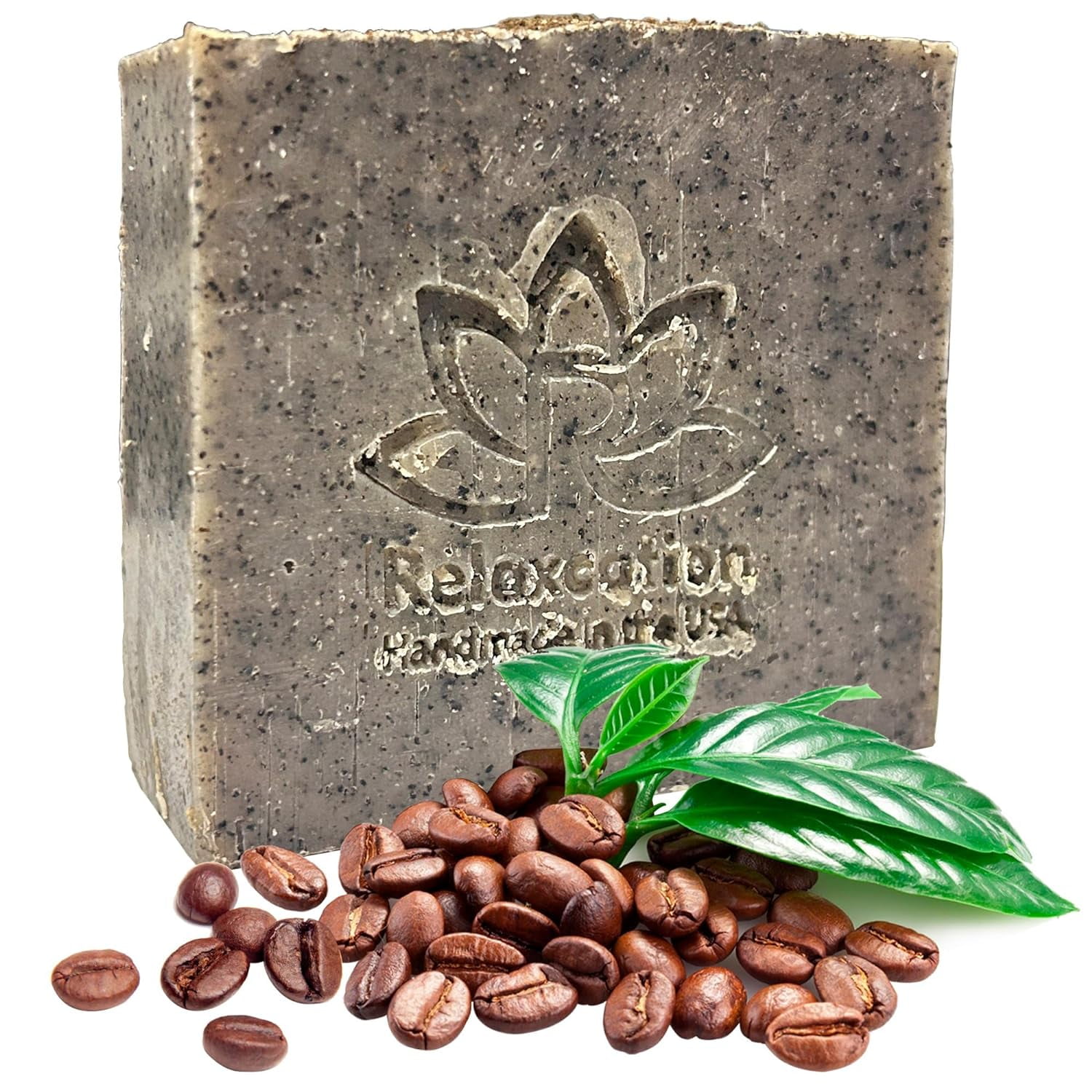 Coffee Scrub Soap Bar With Ground Coffee And Cocoa Butter Coffee