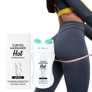 Coffee Sculpting Hot Cream, Multi-Effect Firming & Tightening for Body, Promotes Circulation, Improves Skin Elasticity, Lightweight & Fast-Absorbing