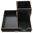 thumbnail image 1 of Coffee Seasoning Storage Wear-resistant Cup Organizer Daily Use Dispenser Holder Wood, 1 of 6