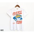 thumbnail image 1 of Coffee Shirt, Coffee Club T Shirt, Retro Coffee Shirt, Croissant, Foodie T-Shirt, Coffee Lover, 1 of 5