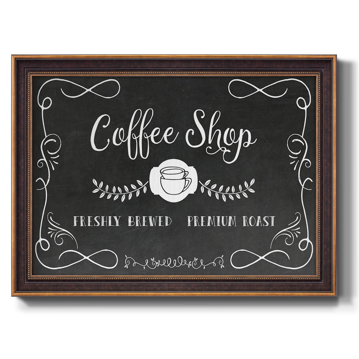 Coffee Shop Premium Framed Canvas- Ready to Hang