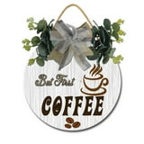 Coffee Sign Handmade Gift Wall Decorations For Kitchen Living Room ...