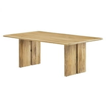 Coffee Sofa Side Table, Brown Oak, Wood, Living Kitchen Cafe Bistro Hospitality Restaurant, Modern Contemporary HB34722