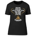 thumbnail image 1 of Coffee Solves Everything T-Shirt Women -Image by Shutterstock, Female 3X-Large, 1 of 2