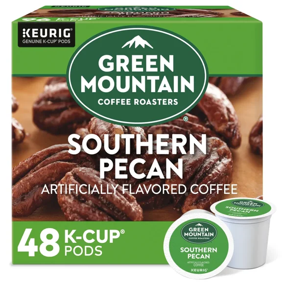 Green Mountain Coffee Southern Pecan - K-Cup Pod - Light Roast - 48 Ct