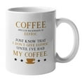 thumbnail image 1 of Coffee Spelled Backwards Is Eeffoc Coffee & Tea Mug for Coffee Lovers (11oz), 1 of 1