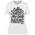 thumbnail image 1 of Coffee Sponsors My Good Morning T-Shirt Women -Image by Shutterstock, Female XX-Large, 1 of 2