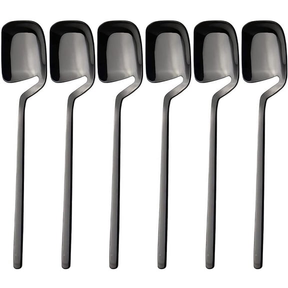 Coffee Spoon,6 Pcs Espresso Spoon,5.6 Inch$6 Pcs Stainless Steel Small Spoon Teaspoon Small Spoon Dessert Spoon Coffee Spoon$6 Pcs Stainless Steel Spoon Coffee Spoon