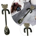 thumbnail image 1 of Coffee Spoon Mini Bear Hugging Spoon Tea Soup Sugar Dessert Seasoning Spoon Hanging Cup Spoontea Spoons Minicat Coffee Teaspooncat Stainless Steel Spoon, 1 of 4