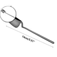 thumbnail image 1 of Coffee Spoon, Mini Spoon, 304 Stainless Steel Stirring Spoon, Teaspoon, Matte Finish(Black), 1 of 4