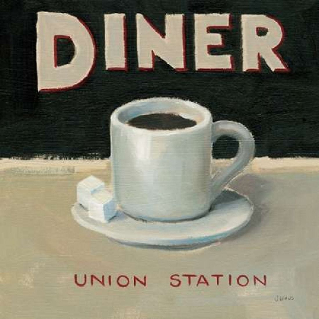 Coffee Spot II Canvas Art - James Wiens (24 x 24)
