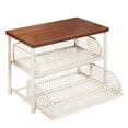 thumbnail image 1 of Coffee Station Organizer Counter Shelf Storage Rack Wooden Iron Material for Kitchen Coffee Bar Pantry, 1 of 9