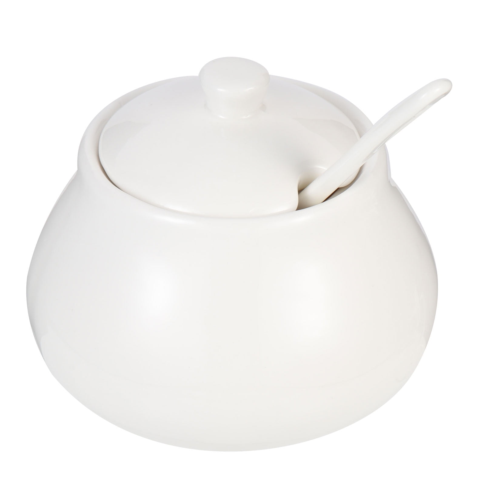 Coffee Sucrier Sugar Bowl Dispenser Cups with Lids Kitchen Decor