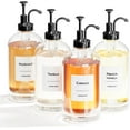 thumbnail image 1 of Coffee Syrup Dispenser Set - 4 Glass Bottles with Black Pumper and Syrup Labels - Precise Dispensing and Stylish Addition to Coffee Shop, Cafe or Home Bar, 1 of 7