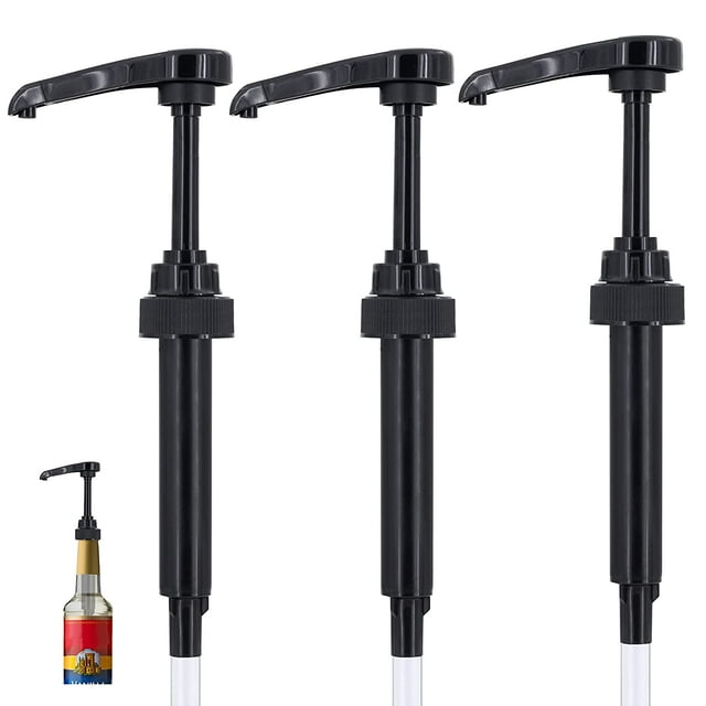 Coffee Syrup Pump, Compatible with Torani, DaVinci, Jordans Skinny