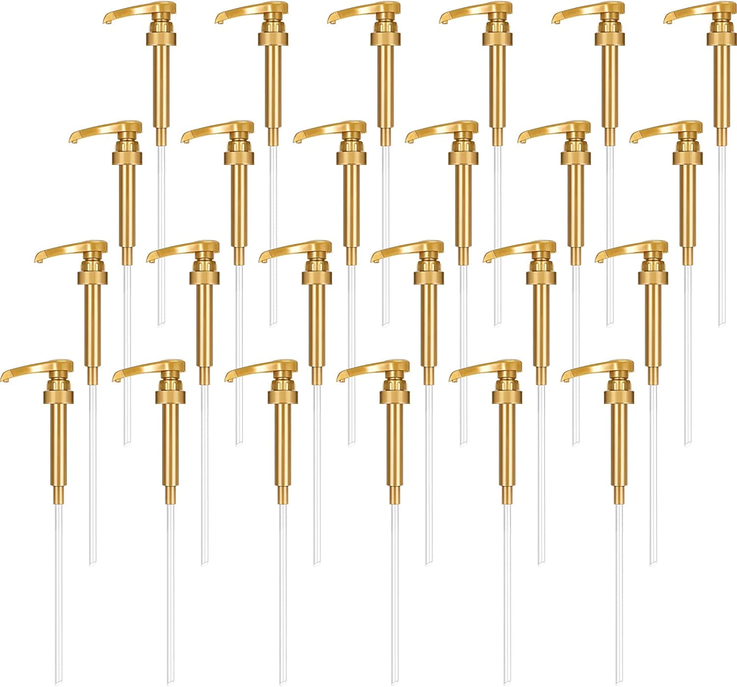 3-Pack Universal Syrup Pump For Coffee & Beverage Bottles - Leak-Proof, Easy Dispensing, Fits Bottles