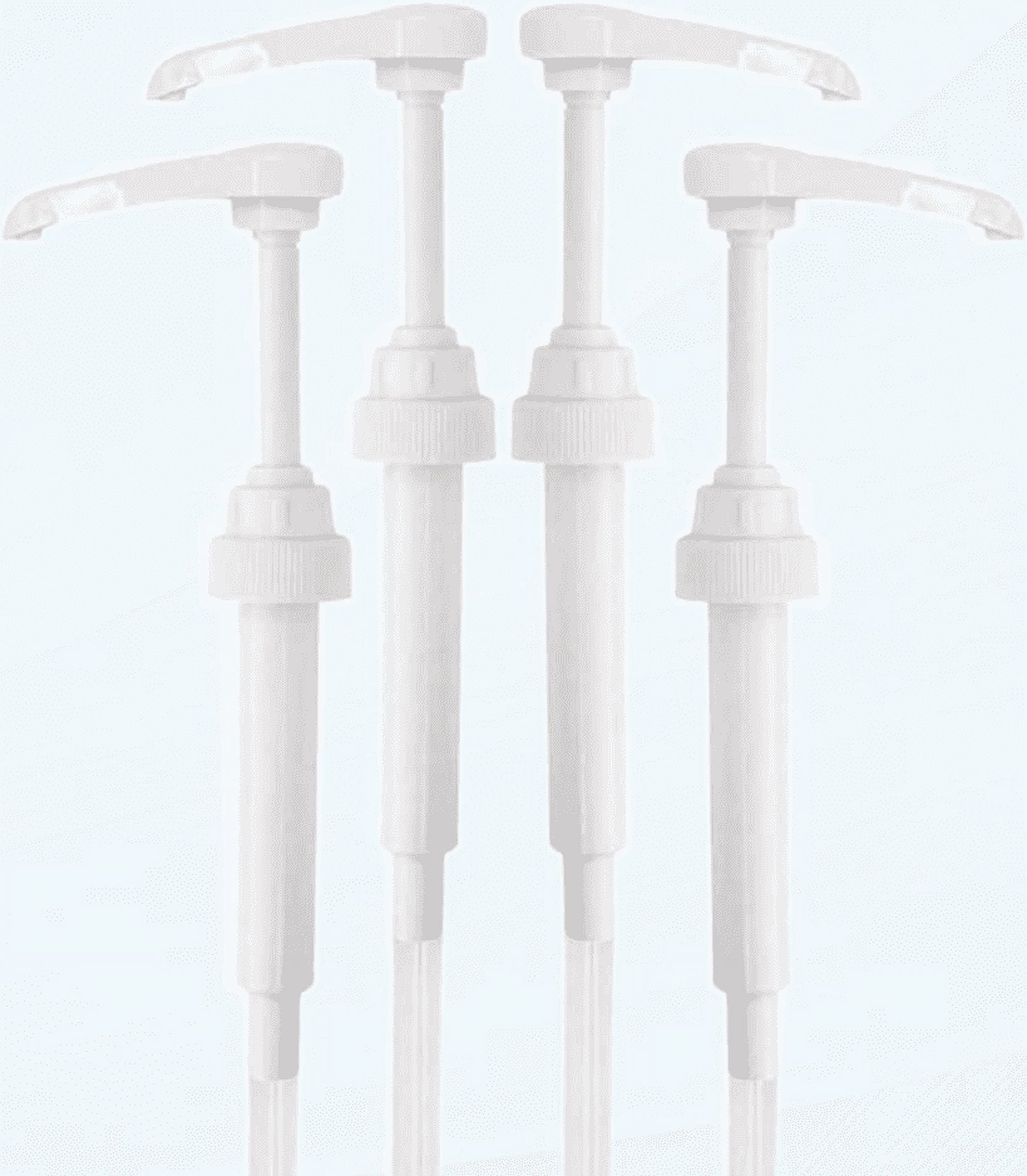 Coffee Syrup Pump Dispenser, 4 Pack Syrup Pump for 750ml/25.4 oz Syrup