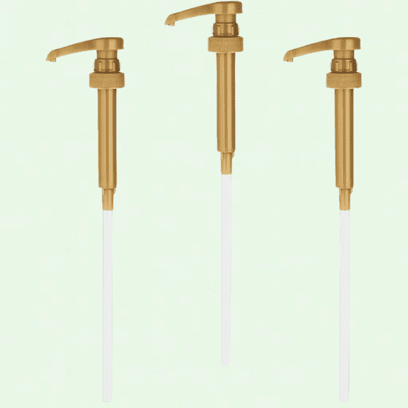 Coffee Syrup Pump Dispenser, No Dripping Syrup Pump for Torani Skinny Syrup Bottles, 3 Pcs