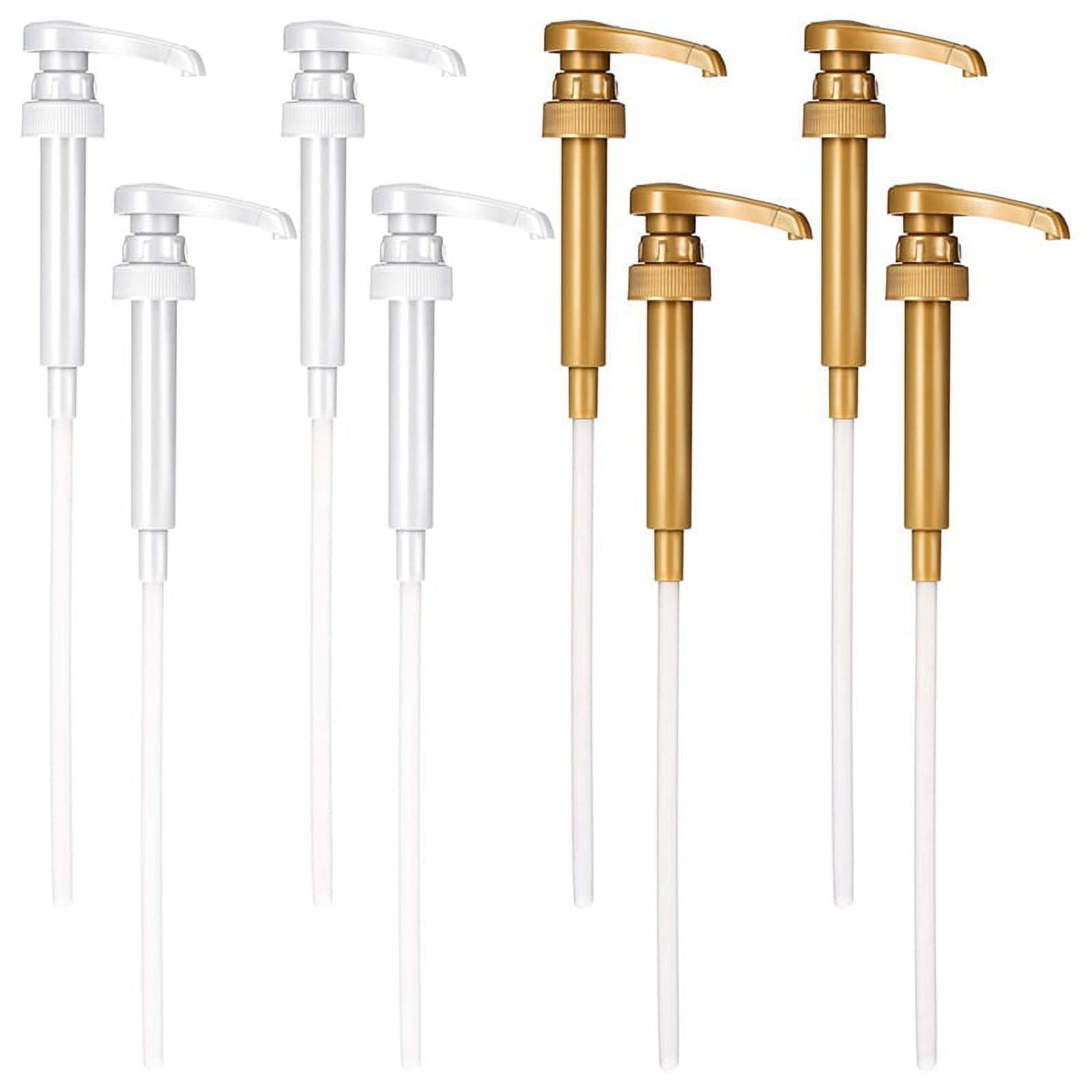 Coffee Syrup Pump Dispenser for Coffee Syrup Fits 750Ml/25.4 Oz Skinny