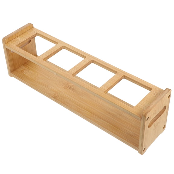 Coffee Syrup Stand Sink Condiment Bottle Organizer Storage Rack 32.5X10.4X8.2CM