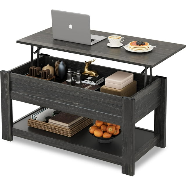 Coffee Table, 39" Lift Top Coffee Table with Hidden Compartment and ...