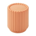 thumbnail image 1 of Coffee Table Decor Creatives Mini Desktop Trash Can with Lid, 5.91X5.12X5.12In Gray Plastic, Push to Open for Home Desk Coffee Table Small Trash Can, 1 of 6