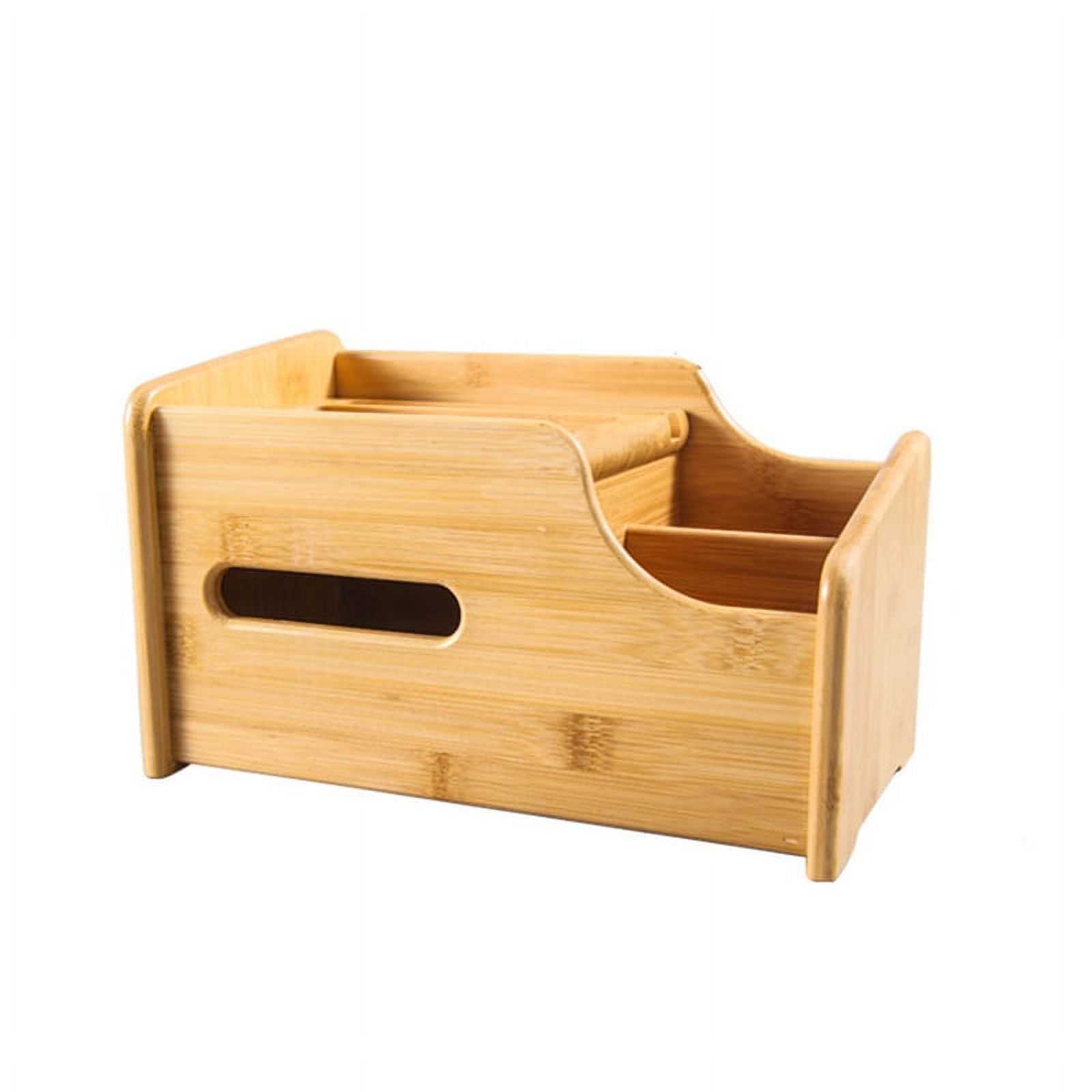 Bamboo Wood Food Storage Boxes  Bamboo Wood Desktop Organizer