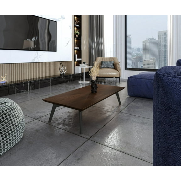 Coffee Table TURIN 47x23x11 WALNUT STAIN