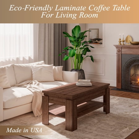 Coffee Table - Walnut Grove - Transformer Furniture Inc