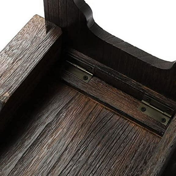 Coffee Table with Foldable Legs,Wooden Coffee Table, Floor Tea Table for Tea & Coffee,Bed Laptop Desk (60CM)