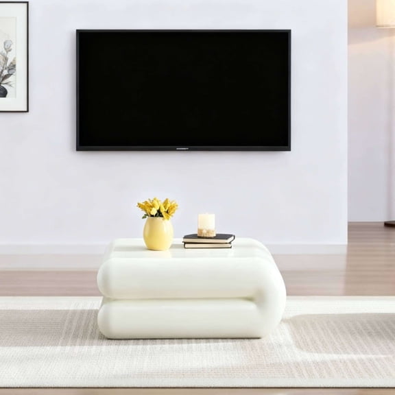 Coffee Tables New type FRP fiberglass reinforced plastic + environmentally friendly paint finish,white,Wooden Coffee Tables