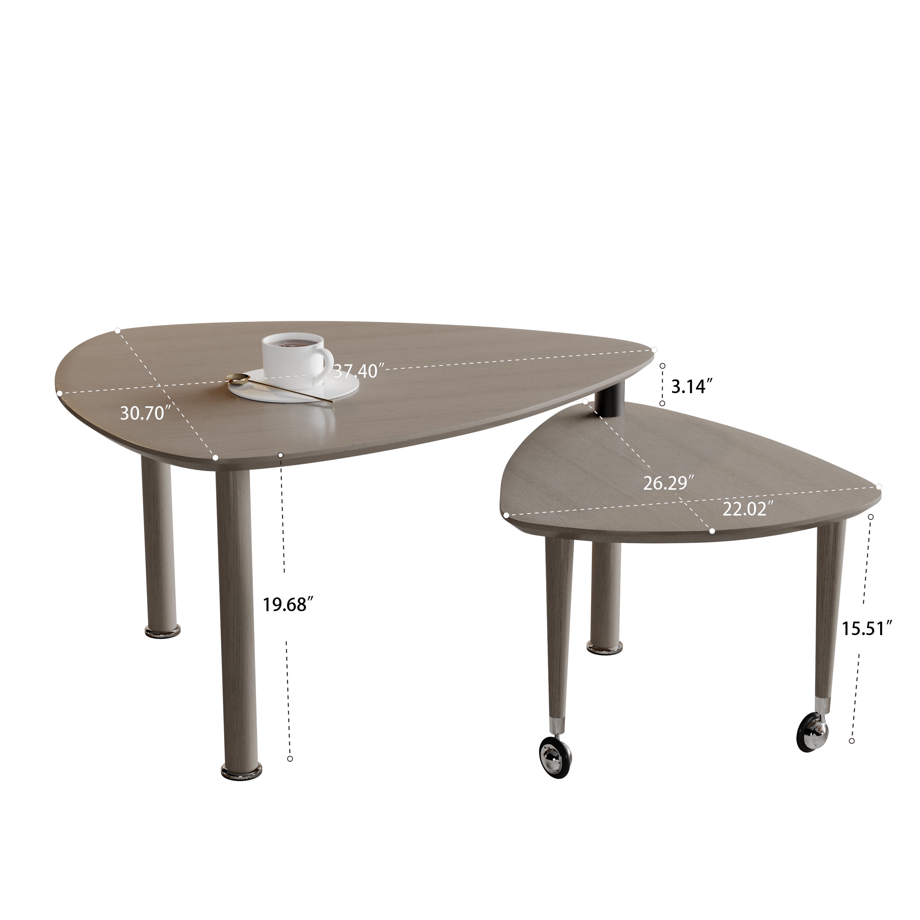 Table For Rota Coffee Tables Rotatable modern Coffee Table for Living Room, solid wood ...