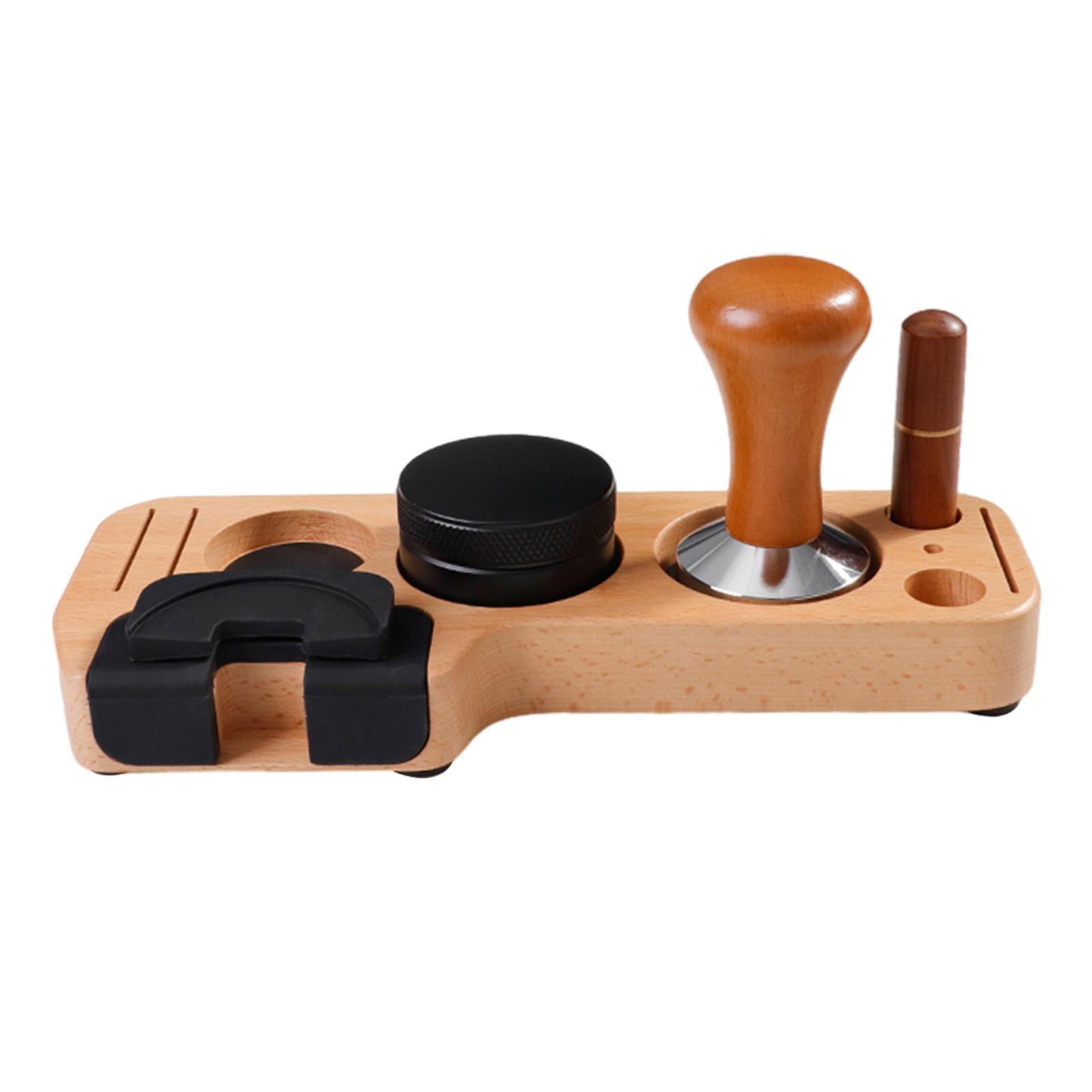 Coffee Tamper Distributor and Stirrer Espresso Tamper Station Anti Slip