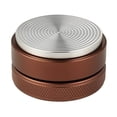 thumbnail image 1 of Coffee Tamper Leveler Tool Espresso Tool Professional Brown 58mm- Thread, 1 of 7
