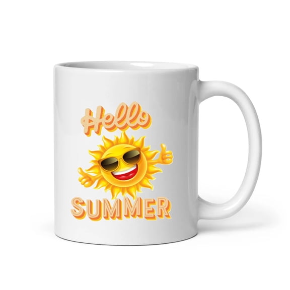 Coffee Tastes Better When the Sun’s Out – Hello Summer Mug