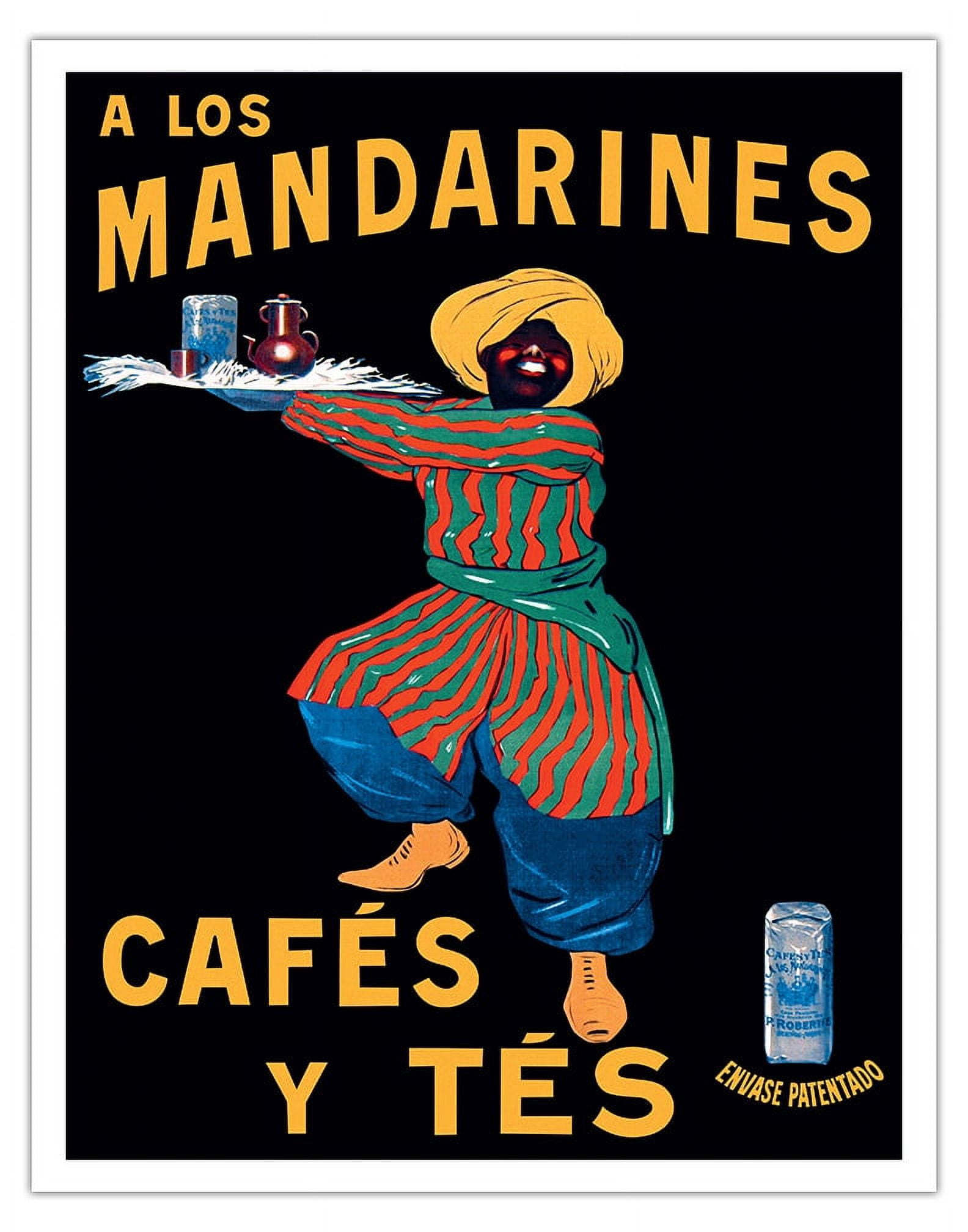 Coffee and Teas (Cafés Y Tés) - À los Mandarines - Vintage Spanish
