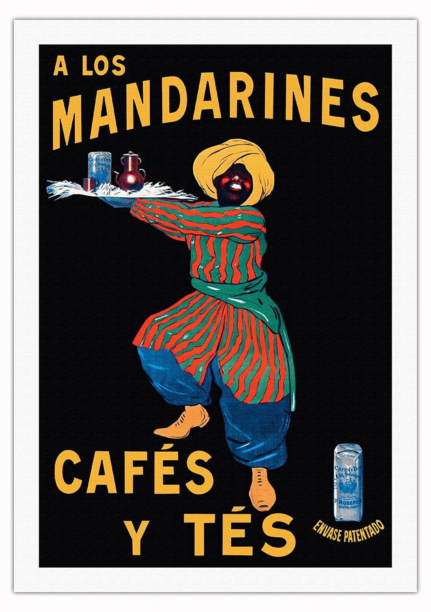 Coffee and Teas (Cafés Y Tés) - À los Mandarines - Vintage Spanish