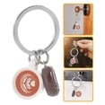 thumbnail image 1 of Coffee Theme Keychain Coffee Cup Coffee Bean Keychain Bag Pendant Key Ring Gift, 1 of 6